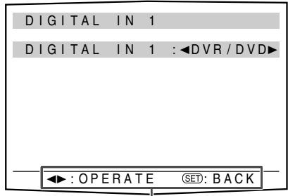 JVC RX-D702B - Button indications on the screen - 2