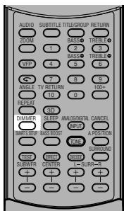 JVC RX-ES1SL - Press DIMMER repeatedly. - 1