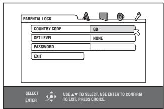 JVC RX-ES1SL - PARENTAL LOCK - 1