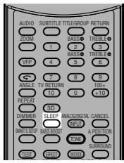 JVC RX-ES1SL - Press SLEEP repeatedly. - 1