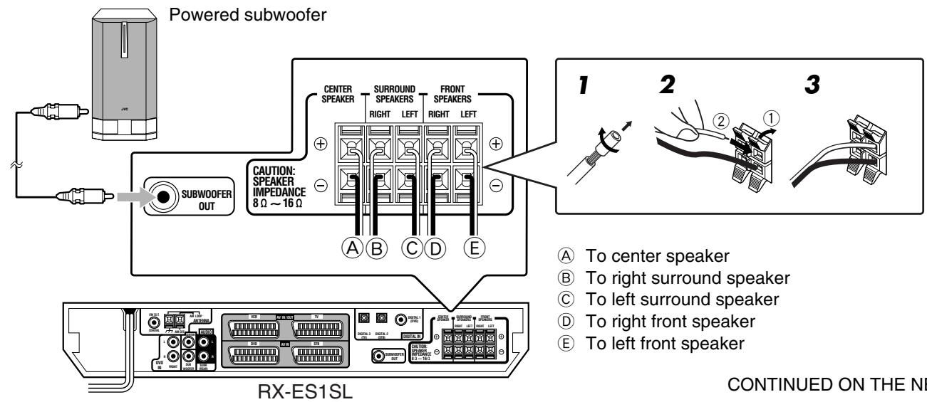 JVC RX-ES1SL - NOTE - 1