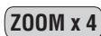JVC RX-ES1SL - During playback or while paused, press ZOOM. - 1