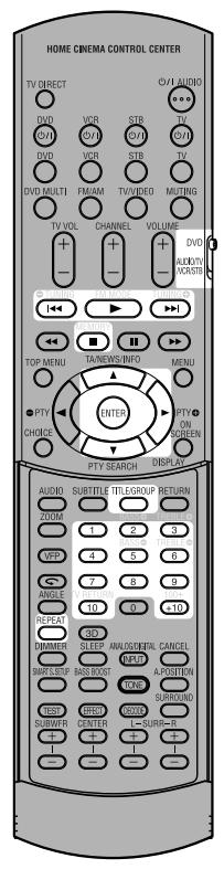JVC RX-ES1SL - Press the numeric buttons to directly specify a desired track number. - 1