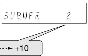 JVC RX-F31S - To adjust the selected item, press  or  repeatedly, then press SET. - 2