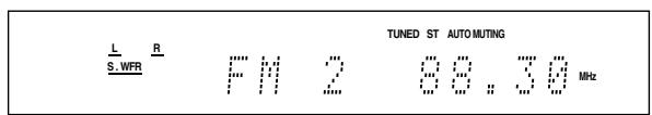 JVC RX-F31S - Press the numeric buttons (1 - 10, + 10) to select a preset channel number. - 1