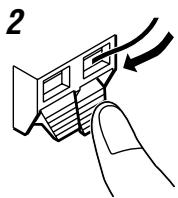JVC TH-A25 - Connecting speaker cords to the speakers - 2