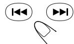 JVC TH-A25 - Press or repeatedly until the desired preset station appears on the display. - 1