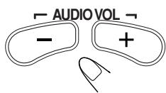 JVC TH-A25 - Adjust the Volume - 1