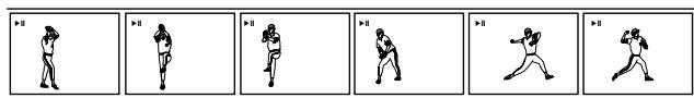 JVC TH-A5 - Press STEP repeatedly to advance the picture frame by frame. - 2
