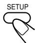 JVC TH-A5 - To erase the Setup menu - 1