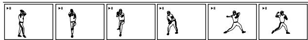 JVC TH-A5 - Press STEP repeatedly to advance the picture frame by frame. - 2