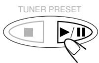 JVC TH-A5 - To resume normal play - 1