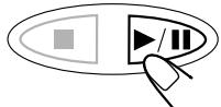 JVC TH-A5 - To resume normal play - 1