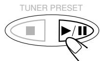JVC TH-A5 - To resume normal play - 1