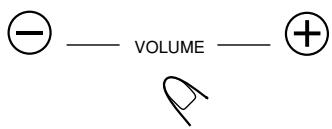JVC TH-A5 - Adjust the Volume - 1