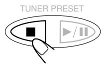 JVC TH-A5 - To stop during playback - 1