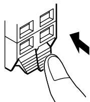 JVC TH-A5 - Connecting speaker cords to the terminals - 1