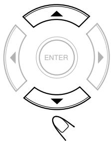 JVC TH-A5 - Press (or ) to select (highlight) one of the language items. - 2