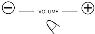 JVC TH-A5 - Adjust the Volume - 1