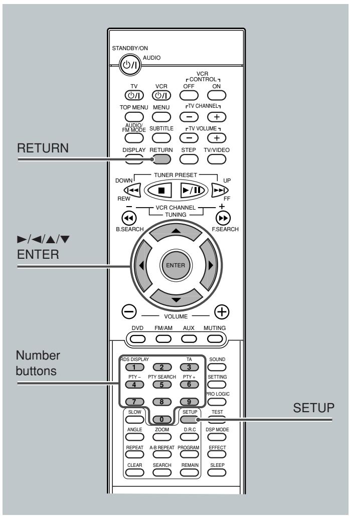 JVC TH-A5 - TV SCREEN: Select the TV screen size for playing back a DVD recorded with 16:9 wide screen video signal. - 4