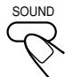 JVC TH-A5 - 1) Press SOUND repeatedly until one of the following adjustment indications appears on the display. - 1