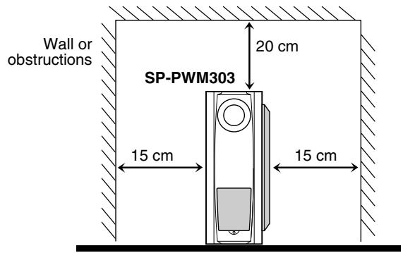 JVC TH-M303 - Caution: Proper Ventilation - 3