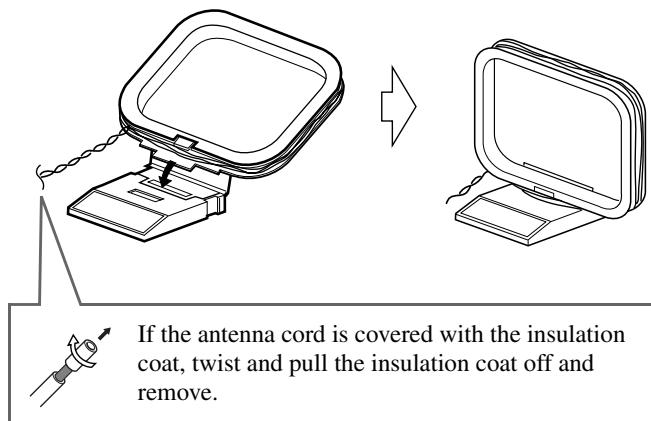 JVC TH-M303 - AM (MW) loop antenna - 1