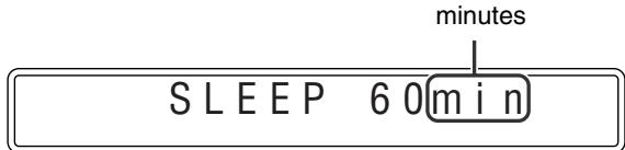 JVC TH-M303 - Press SLEEP. - 1