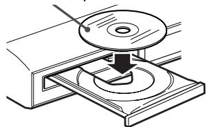 JVC TH-S5 - Place a disc. - 1