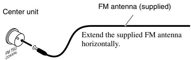 JVC TH-S5 - FM antenna - 1