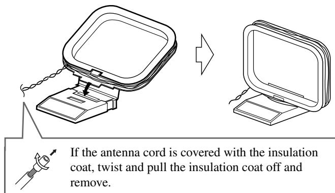 JVC TH-S8 - AM (MW) loop antenna - 1