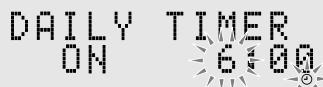 JVC UX-EP25 - Select the timer setting. - 2