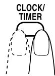 JVC UX-EP25 - Select the timer setting. - 1