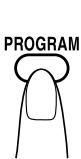 JVC UX-EP25 - Before starting playback, press PROGRAM. - 1
