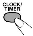 JVC UX-GD7 - Activate the clock setting mode. - 1