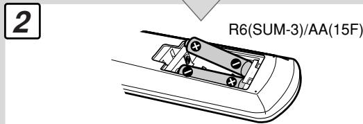 JVC UX-GD7 - Step 2: Prepare the Remote Control - 2