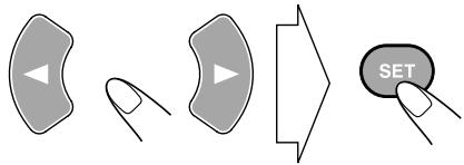 JVC UX-GD7 - Adjust the hour. - 1