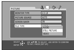 JVC UX-GD7 - Select the desired option in the pop-up window. - 2