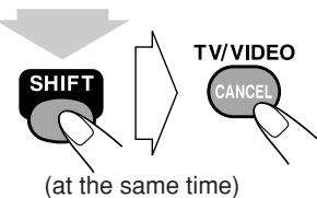 JVC UX-GD7 - To operate the TV - 2