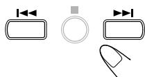 JVC UX-H100 - Press or to select the track number, then press PLAY MODE. - 2