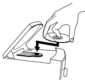 JVC UX-H100 - Press OPEN on the unit. - 1