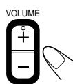 JVC UX-H100 - Press VOLUME + / - to adjust the volume. - 1