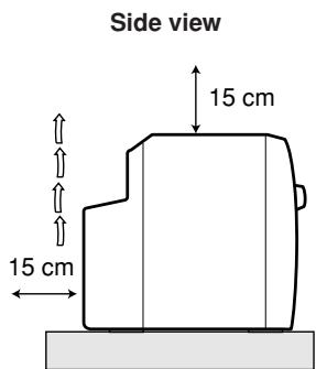 JVC UX-H100 - Caution: Proper Ventilation - 2