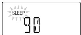 JVC UX-H100 - Press SLEEP. - 2