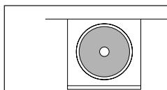 JVC UX-S57 - Place a disc correctly on the circle of the disc tray, with its label side up. - 2