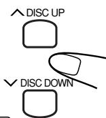 JVC UX-S57 - Press DISC UP or DISC DOWN to select the disc number you want to play. - 1
