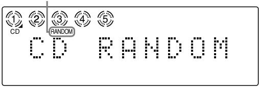 JVC UX-S57 - Press PLAY MODE repeatedly until "CD RANDOM" appears on the display. - 1