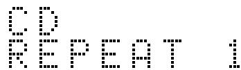 JVC UX-S57 - Press REPEAT repeatedly during or before playing. - 1