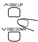 JVC UX-S57 - Press DISC UP or DISC DOWN to select a preset number. - 1
