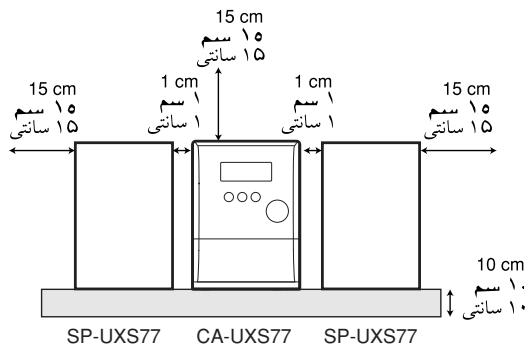 JVC UX-S77 - Caution: Proper Ventilation - 3